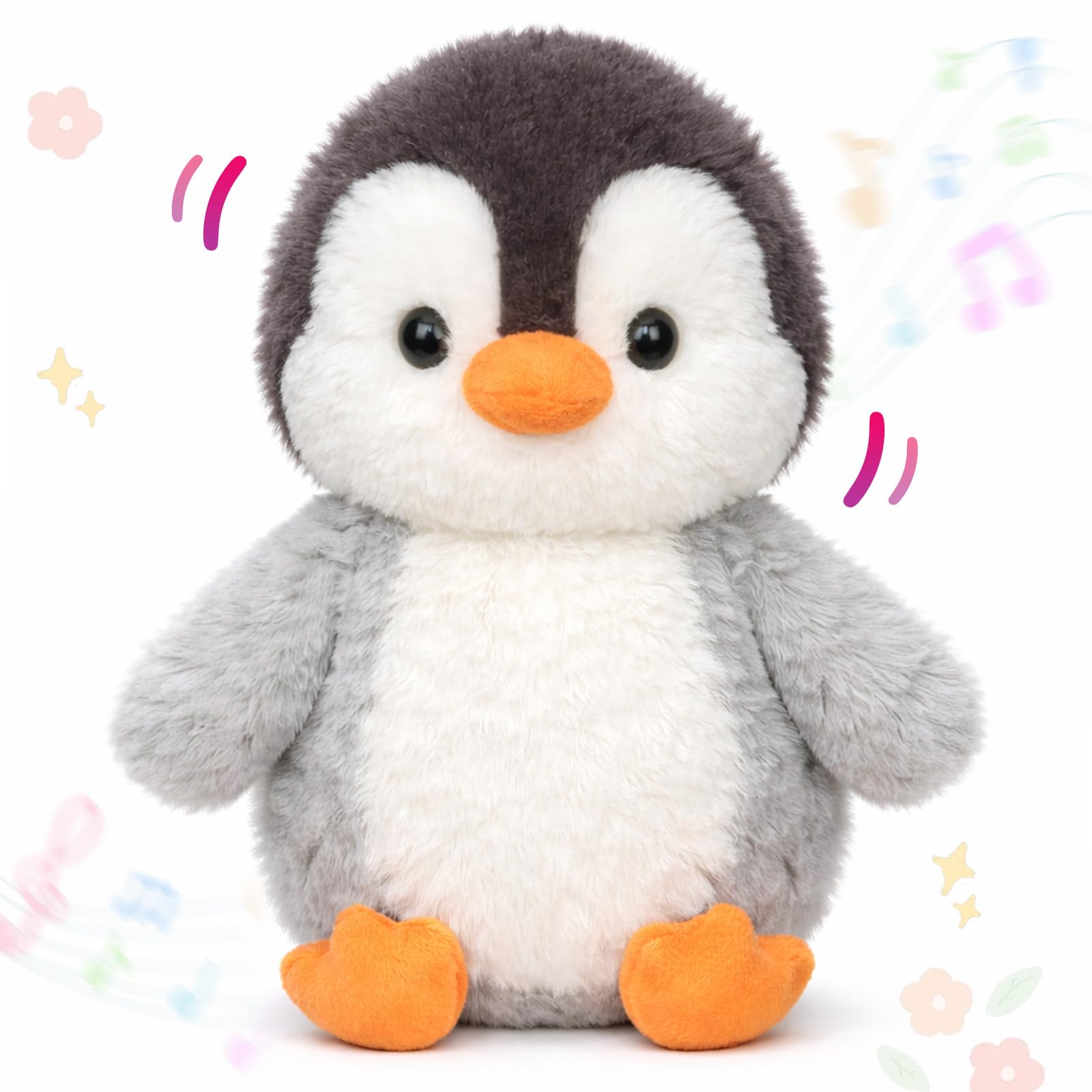 Amazon.com: Easfan Talking Penguin Stuffed Animal Repeats What You
